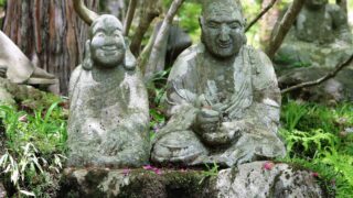 ナツズイセン　パステル画　箱根長安寺 ナツズイセン